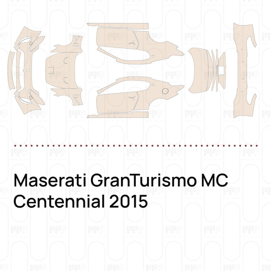 PPF precortado Maserati GranTurismo MC Centennial 2015