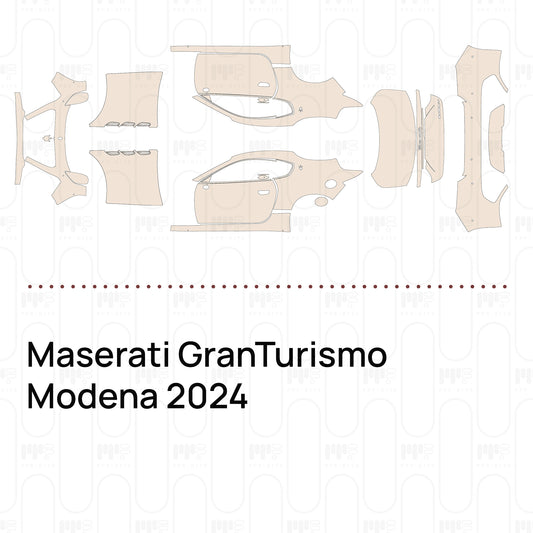Pre-Cut PPF Maserati GranTurismo Modena 2024