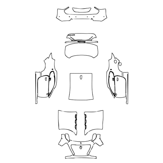 Pre-Cut PPF Maserati GranTurismo Modena 2025 - PPF-Kits