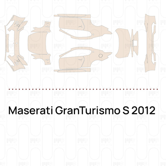 Pre-Cut PPF Maserati GranTurismo S 2012