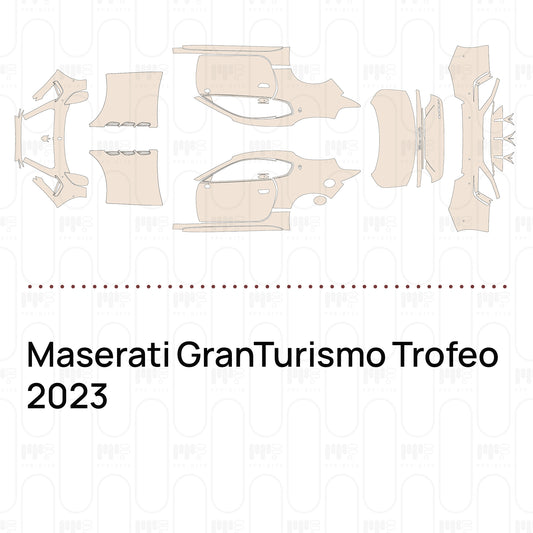 Pre-Cut PPF Maserati GranTurismo Trofeo 2023