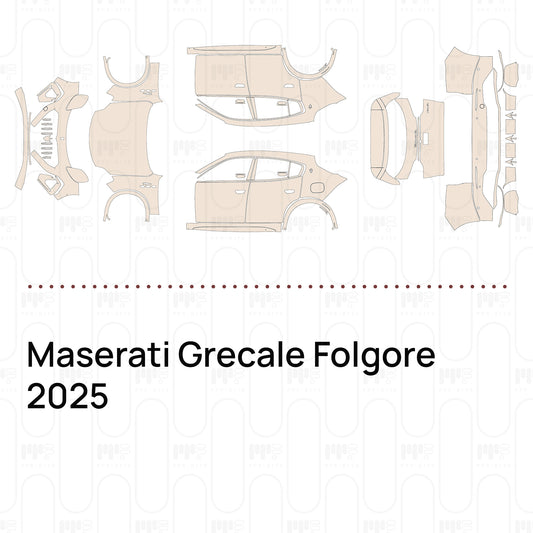Pre-Cut PPF Maserati Grecale Folgore 2025
