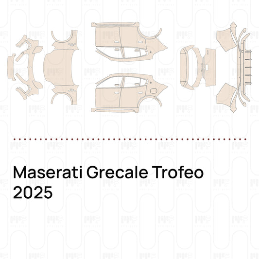 Pre-Cut PPF Maserati Grecale Trofeo 2025