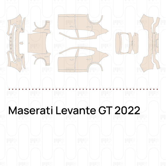 Pre-Cut PPF Maserati Levante GT 2022