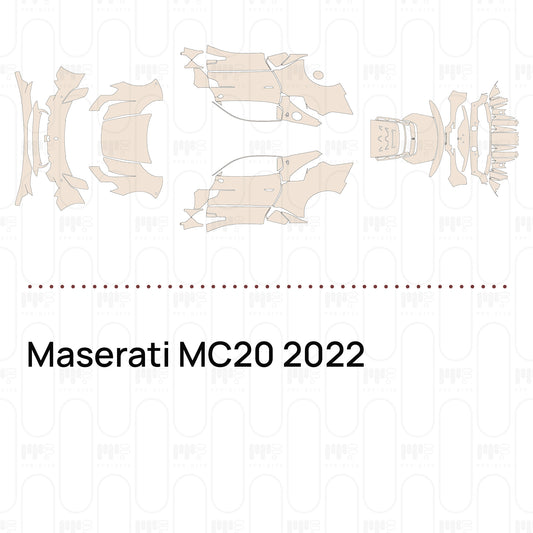 Pre-Cut PPF Maserati MC20 2022