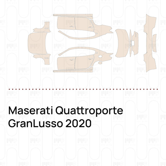 Pre-Cut PPF Maserati Quattroporte GranLusso 2020