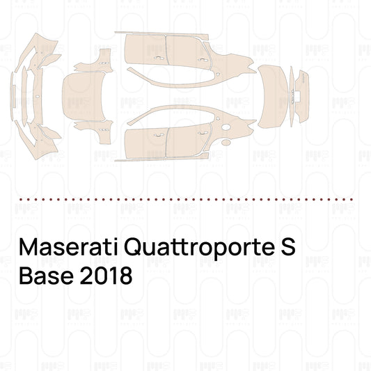 PPF precortado Maserati Quattroporte S Base 2018