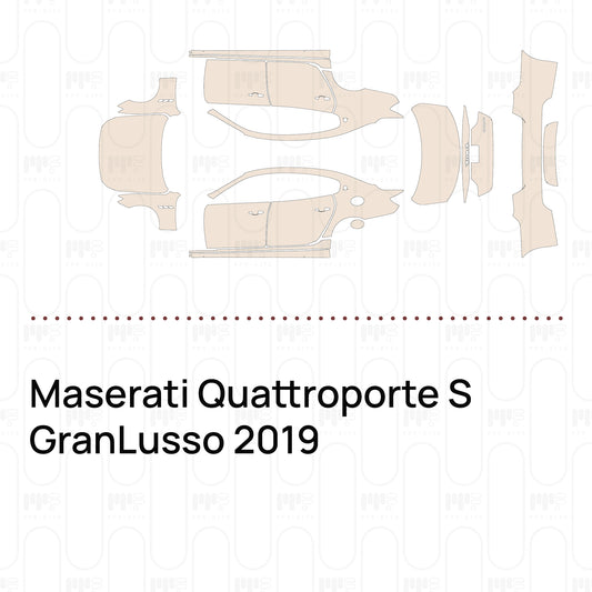 PPF precortado Maserati Quattroporte S GranLusso 2019