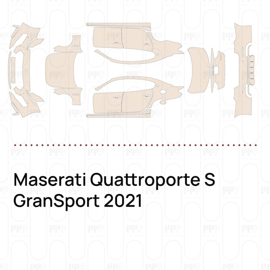 PPF precortado Maserati Quattroporte S GranSport 2021