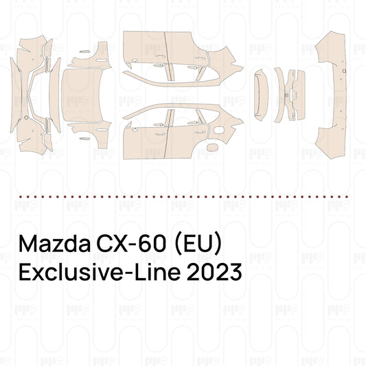 PPF precortado Mazda CX-60 (EU) Exclusive-Line 2023