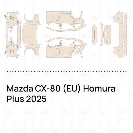 PPF precortado Mazda CX-80 (EU) Homura Plus 2025