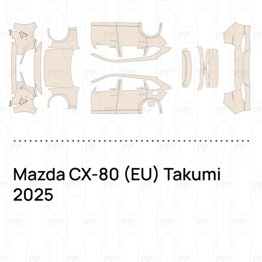 PPF precortado Mazda CX-80 (EU) Takumi 2025