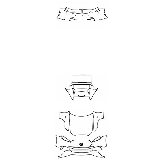 Pre-Cut PPF Mazda MX-5 Miata RF Grand Touring 2018 - PPF-Kits