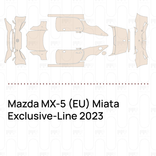 PPF precortado Mazda MX-5 (EU) Miata Exclusive-Line 2023