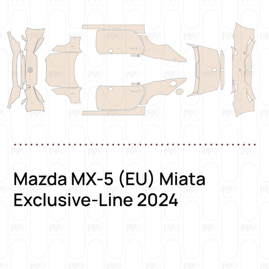 PPF precortado Mazda MX-5 (EU) Miata Exclusive-Line 2024