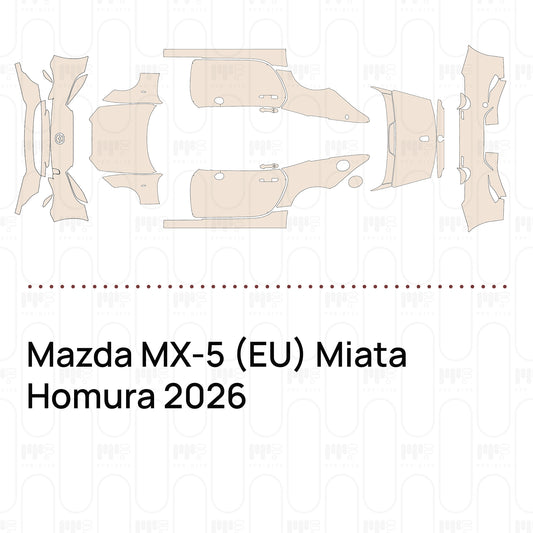 Pre-Cut PPF Mazda MX-5 (EU) Miata Homura 2026