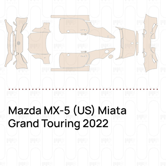 Pre-Cut PPF Mazda MX-5 (US) Miata Grand Touring 2022