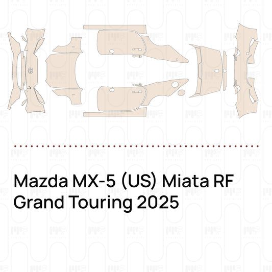 Pre-Cut PPF Mazda MX-5 (US) Miata RF Grand Touring 2025