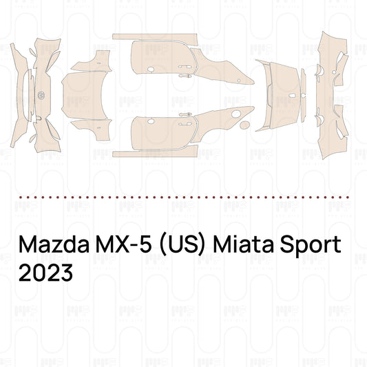 PPF precortado Mazda MX-5 (US) Miata Sport 2023