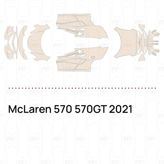 Pre-Cut PPF McLaren 570 570GT 2021