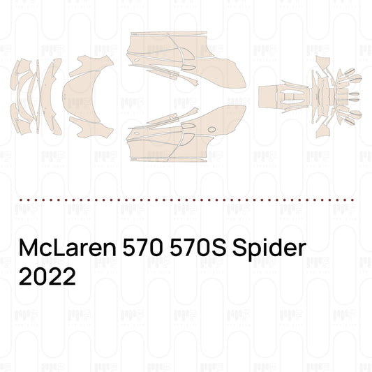 PPF precortado McLaren 570 570S Spider 2022