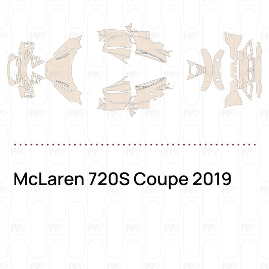 Pre-Cut PPF McLaren 720S Coupe 2019