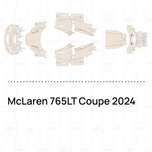 PPF precortado McLaren 765LT Coupe 2024