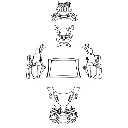 Pre-Cut PPF McLaren 765LT Spider 2021 - PPF-Kits