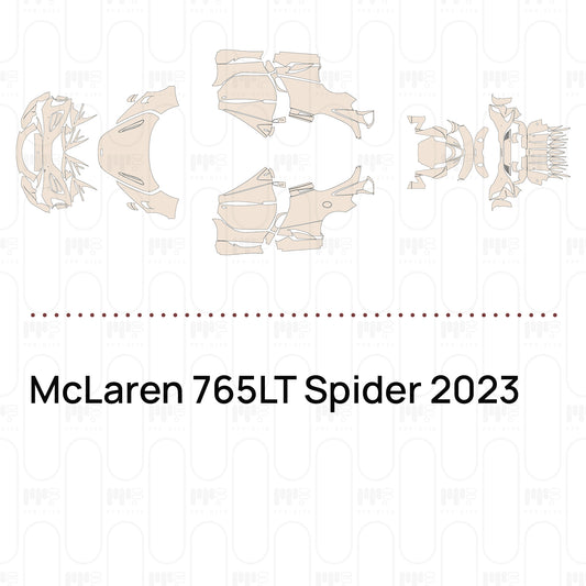 PPF precortado McLaren 765LT Spider 2023