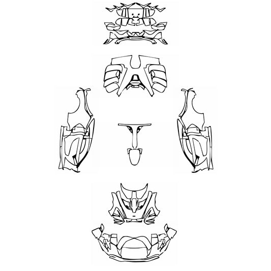 Pre-Cut PPF McLaren Senna 2019 - PPF-Kits