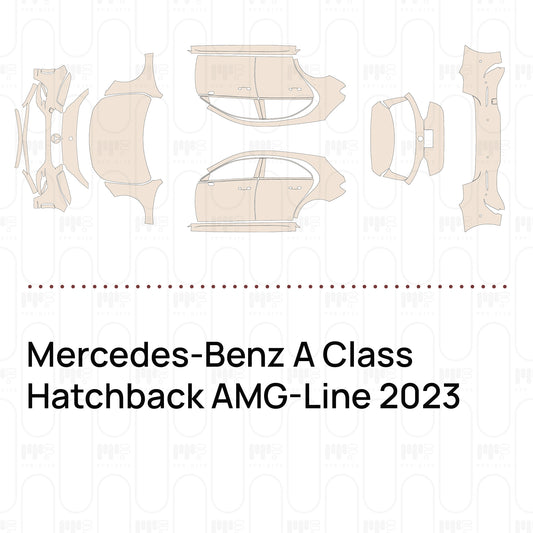 PPF precortado Mercedes-Benz A Class Hatchback AMG-Line 2023