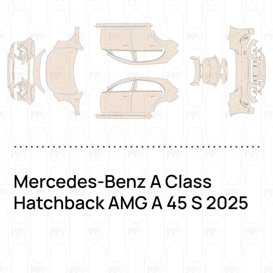 Pre-Cut PPF Mercedes-Benz A Class Hatchback AMG A 45 S 2025