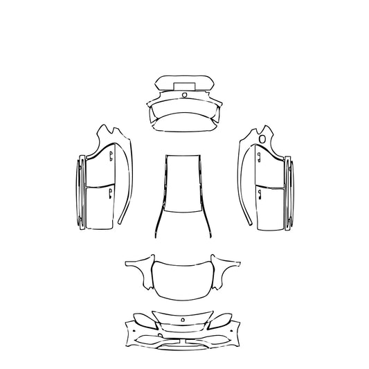 Pre-Cut PPF Mercedes-Benz A Class Hatchback Sport 2016 - PPF-Kits