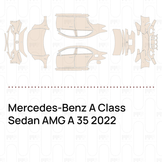 Pre-Cut PPF Mercedes-Benz A Class Sedan AMG A 35 2022