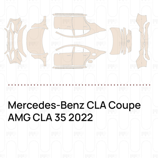 PPF precortado Mercedes-Benz CLA Coupe AMG CLA 35 2022