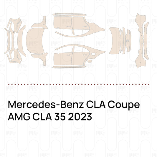 PPF precortado Mercedes-Benz CLA Coupe AMG CLA 35 2023