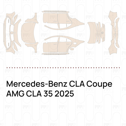 Pre-Cut PPF Mercedes-Benz CLA Coupe AMG CLA 35 2025