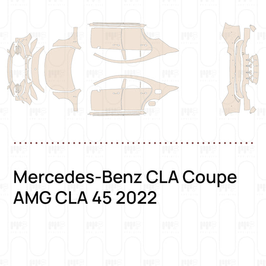 PPF precortado Mercedes-Benz CLA Coupe AMG CLA 45 2022