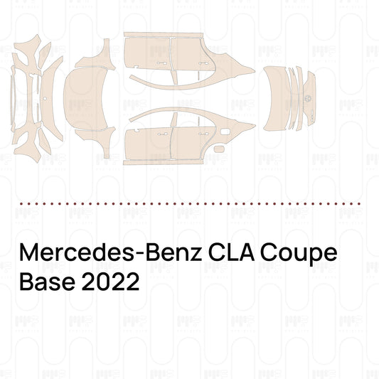 PPF precortado Mercedes-Benz CLA Coupe Base 2022