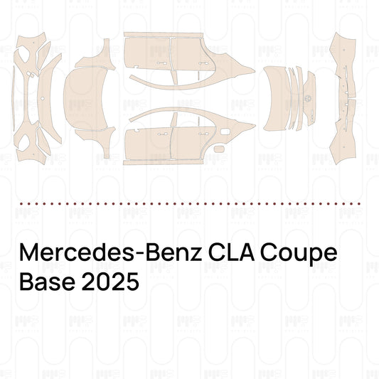 Pre-Cut PPF Mercedes-Benz CLA Coupe Base 2025