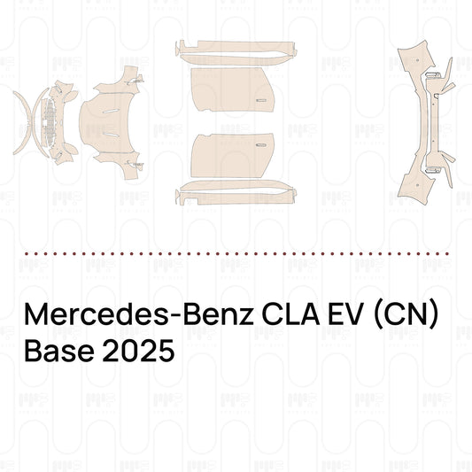 Pre-Cut PPF Mercedes-Benz CLA EV (CN) Base 2025