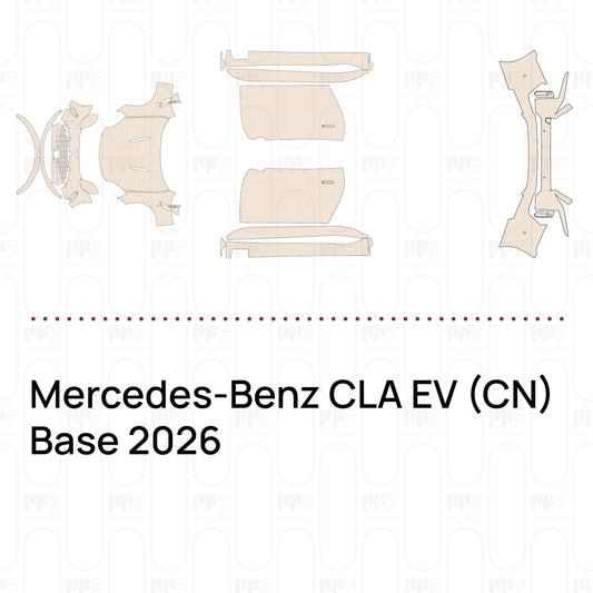 PPF precortado Mercedes-Benz CLA EV (CN) Base 2026