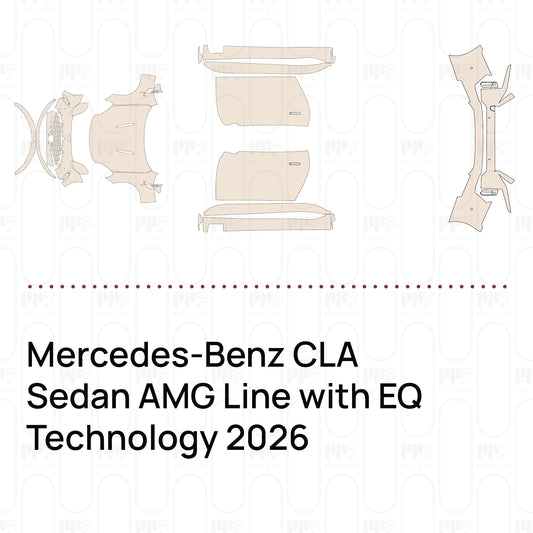 PPF precortado Mercedes-Benz CLA Sedan AMG Line with EQ Technology 2026
