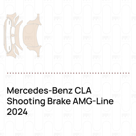 Pre-Cut PPF Mercedes-Benz CLA Shooting Brake AMG-Line 2024