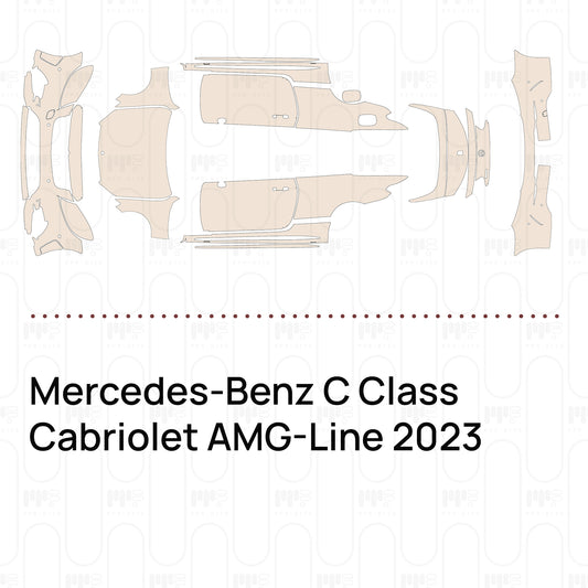 PPF precortado Mercedes-Benz C Class Cabriolet AMG-Line 2023