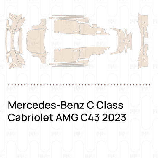 PPF precortado Mercedes-Benz C Class Cabriolet AMG C43 2023
