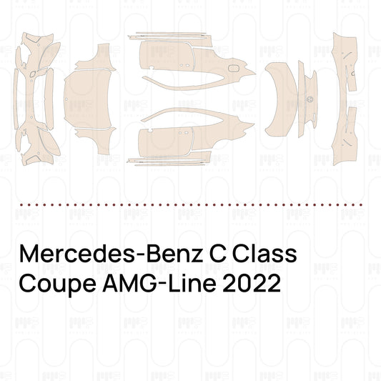 Pre-Cut PPF Mercedes-Benz C Class Coupe AMG-Line 2022