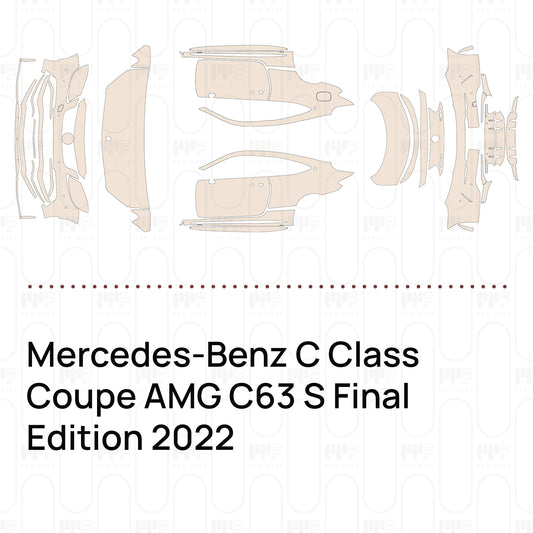 PPF precortado Mercedes-Benz C Class Coupe AMG C63 S Final Edition 2022