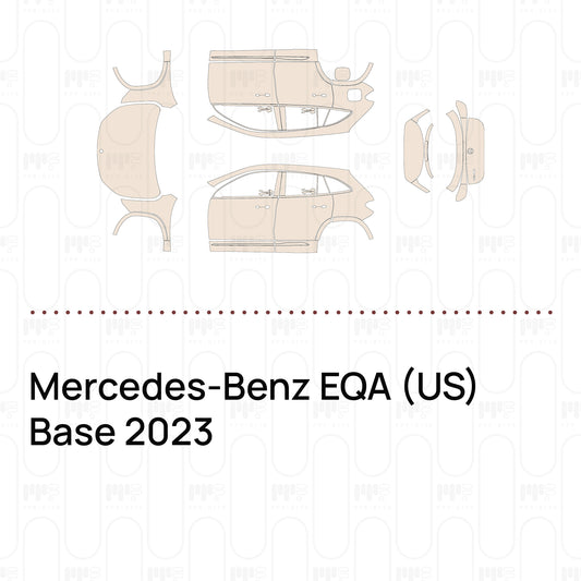 Pre-Cut PPF Mercedes-Benz EQA (US) Base 2023