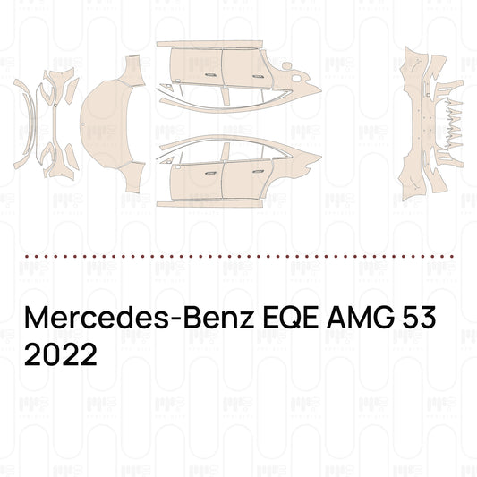 PPF precortado Mercedes-Benz EQE AMG 53 2022